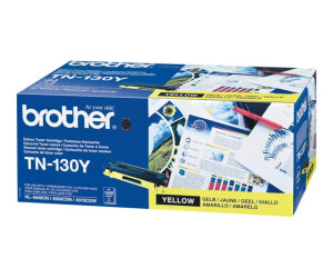 Brother TN130Y - Yellow - original - toner cartridge