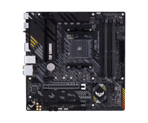 ASUS TUF GAMING B550M-PLUS - Motherboard - micro ATX - Socket AM4 - AMD B550 Chipsatz - USB-C Gen2, USB 3.2 Gen 1, USB 3.2 Gen 2 - 2.5 Gigabit LAN - Onboard-Grafik (CPU erforderlich)