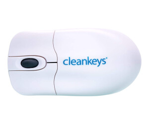 CleanKeys CKM2W - Maus - ergonomisch - optisch