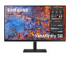 Samsung Viewfinity S8 S32B800PXU - S80PB Series - LED monitor - 80 cm (32 ")