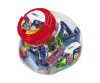 EMTEC C410 Color Mix Candy Jar - USB flash drive - 32 GB - USB 2.0 - Candy Red, candy blue, yellow paint, Candy Green, candy violet (pack with 80)