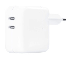 Apple 35W Dual USB -C Port Power Adapter - power supply