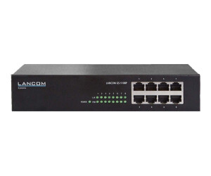 Lancom GS -11108P - Switch - Unmanaged - 8 x 10/100/1000...