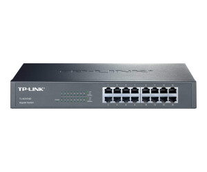 TP-Link TL-SG1016D 16-Port Gigabit Switch-Switch