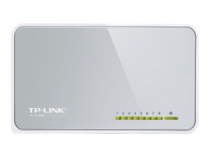 TP-LINK TL-SF1008D 8-Port 10/100Mbps Desktop Switch