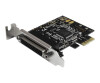 StarTech.com 4 Port Seriell RS-232 PCI Express Schnittstellenkarte - PCIe Karte mit Octopus Kabel - 4 x DB-9 (Stecker)