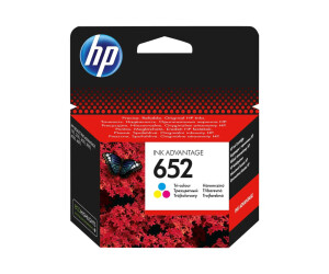 HP 652 - Farbe (Cyan, Magenta, Gelb) - original