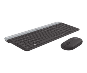 Logitech Slim Wireless Combo MK470 - Tastatur-und-Maus-Set