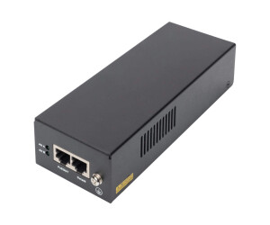Digitus Gigabit Ethernet PoE ++ Injector, 802.3BT, 85 W