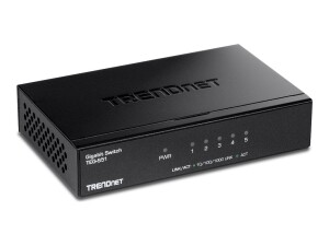 TRENDnet TEG S51 - Switch - 5 x 10/100/1000 - Desktop