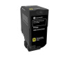 Lexmark high productive - yellow - original