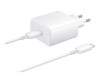Samsung Travel Adapter EP-TA845 - Netzteil - 45 Watt - 3 A - SFC 2.0 (24 pin USB-C)