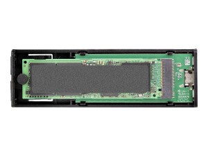 StarTech.com USB-C 10Gbps to M.2 NVMe or M.2 SATA SSD Enclosure, Tool-free M.2 PCIe/SATA NGFF SSD Enclosure, Portable Aluminum Case, USB Type-C & USB-A Host Cables, For 2230/2242/2260/2280 - Works w/ Thunderbolt 3 (M2-USB-C-NVME-SATA)
