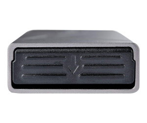 StarTech.com USB-C 10Gbps to M.2 NVMe or M.2 SATA SSD Enclosure, Tool-free M.2 PCIe/SATA NGFF SSD Enclosure, Portable Aluminum Case, USB Type-C & USB-A Host Cables, For 2230/2242/2260/2280 - Works w/ Thunderbolt 3 (M2-USB-C-NVME-SATA)