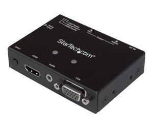 Startech.com 2 Port VGA + HMDI on VGA Konverter Switch / distributor with priority circuit