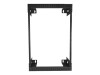 StarTech.com 15 HE wandmontage Server Rack - 30,5cm tief - Open Frame - Netzwerk Rack - 2 Post Rack - Schrank - geeignet für Wandmontage - Schwarz - 15U - 30.5 cm (12")
