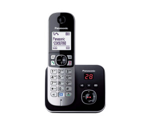 Panasonic KX-TG6821 - Schnurlostelefon - Anrufbeantworter mit Rufnummernanzeige