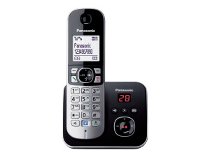 Panasonic KX-TG6821 - Schnurlostelefon - Anrufbeantworter mit Rufnummernanzeige
