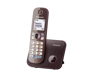 Panasonic KX-TG6811 - Schnurlostelefon mit Rufnummernanzeige