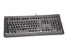 Cherry KC 1068 - Tastatur - USA/Europa - Schwarz