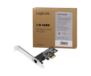 Logilink network adapter - PCIe 2.1 low -profiles