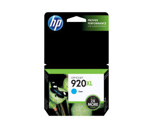 HP 920XL - Hohe Ergiebigkeit - Cyan - original