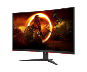 AOC Gaming C32G2ZE - LED-Monitor - Gaming - gebogen - 81.3 cm (32")