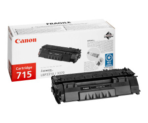 Canon 715 - black - original - toner cartridge