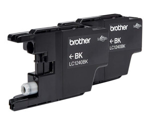 Brother LC1240 Twin -Pack - 2 -pack - black