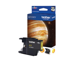 Brother LC1240Y - Yellow - original - ink cartridge
