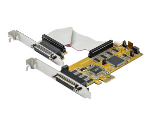 Startech.com Pex8S1050LP PCI Express Interface card (8 ports, RS232, PCIe, low profile, 16550 UART, DB9 Serial Card)