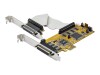 StarTech.com PEX8S1050LP PCI Express Schnittstellenkarte (8 Ports, RS232, PCIe, low profile, 16550 UART,  DB9 Serial Card)