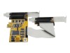 StarTech.com PEX8S1050LP PCI Express Schnittstellenkarte (8 Ports, RS232, PCIe, low profile, 16550 UART,  DB9 Serial Card)