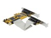 StarTech.com PEX8S1050LP PCI Express Schnittstellenkarte (8 Ports, RS232, PCIe, low profile, 16550 UART,  DB9 Serial Card)
