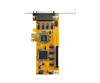Startech.com Pex8S1050LP PCI Express Interface card (8 ports, RS232, PCIe, low profile, 16550 UART, DB9 Serial Card)