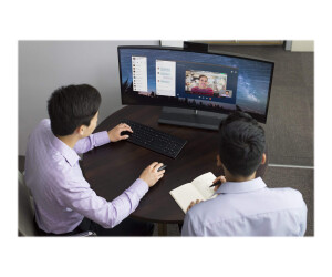 HP Premium - Tastatur - kabellos - 2.4 GHz - Deutsch