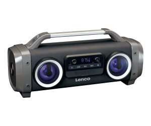 Lenco Spr -100 - Boombox speaker - portable