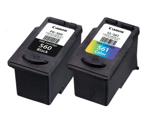 Canon PG-560 / CL-561 Multipack-2-pack-black, color...