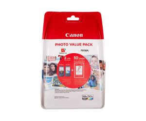 Canon PG -560XL/CL -561XL photo value pack - glossy - 2...