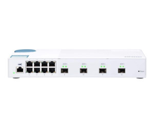 QNAP QSW-M408S - Switch - managed - 8 x 10/100/1000 + 4 x...