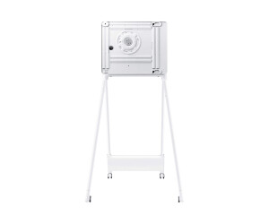 Samsung Flip Stand Stn -WM55R - Setup - For interactive flat field / LCD display - light gray - screen size: 139.7 cm (55 ")