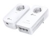 TP-Link TL-WPA8631P Kit V3 Wi-Fi Kit-Powerline adapterkit-Gige, Homeplug AV (HPAV)