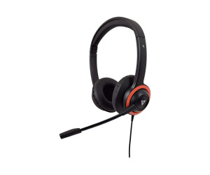 V7 HU540E - Headset - On-Ear - kabelgebunden