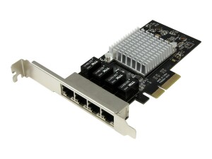 StarTech.com 4 Port PCI Express Gigabit Ethernet Netzwerkkarte