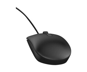 Dell MS116 - Mouse - Visually - 2 keys - wired