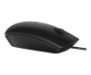 Dell MS116 - Mouse - Visually - 2 keys - wired