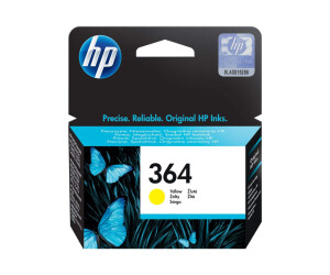 HP 364 - Yellow - original - ink cartridge - for Deskjet...