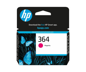 HP 364 - Magenta - original - ink cartridge - for Deskjet...
