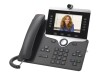 Cisco IP Phone 8865 - IP video telephone - with digital camera, Bluetooth interface - IEEE 802.11a/b/g/n/ac (Wi -Fi)