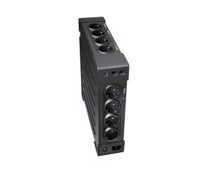 Eaton Ellipse ECO 1200 USB DIN - USV (in Rack montierbar/extern) - Wechselstrom 230 V - 750 Watt - 1200 VA - USB - Ausgangsanschlüsse: 8 - 2U - 48.3 cm (19")